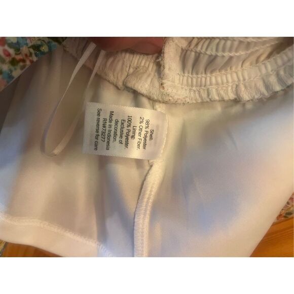 L C Lauren Conrad print Smock ruffled tank size XS NWT (2983) - Picture 3 of 4